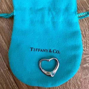 Tiffany Open Heart Pendant